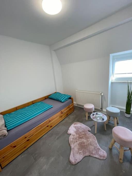 Komfortable Ferienwohnung In Halle-Kroellwitz ハレ エクステリア 写真